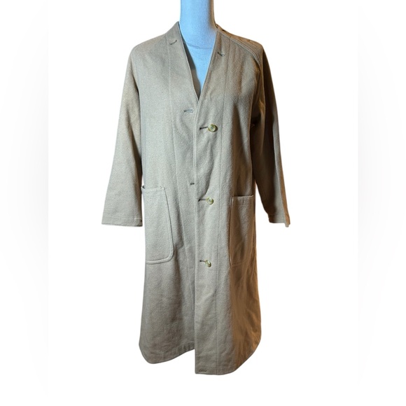 Burberry Vintage Hidden Buttons w/ Nova Check and Wool Lining Trench Coat - Picture 6 of 12